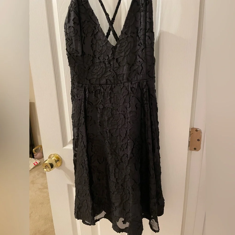 NWT Wild Fable brand skater style dress, straps cross in back, low back - Picture 3 of 3